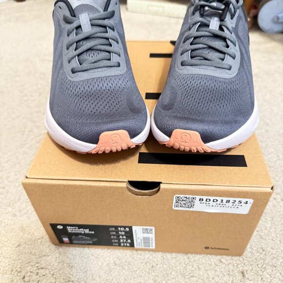 Authentic LULULEMON BeyondFeel LM9AVDS Men\'s Gray Running Shoes Sz.10.5 main image 11